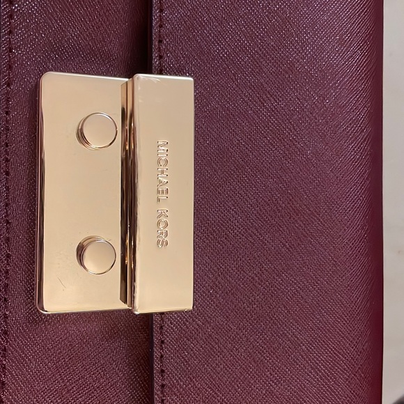 Michael by Michael Kors Merlot Crossbody Bag - Picture 5 of 8